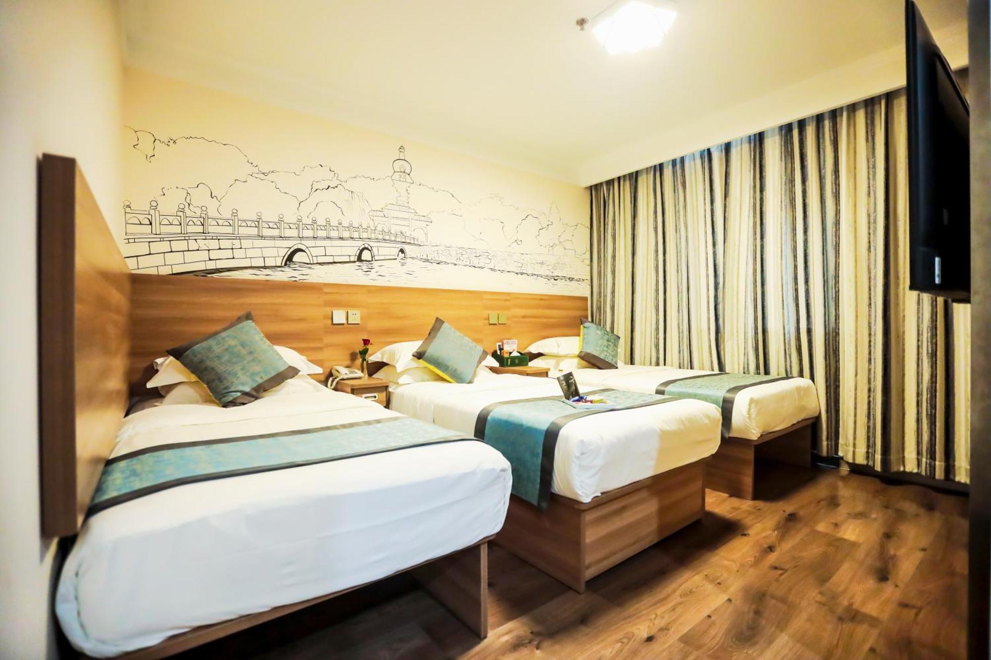 Zhong An Hotel Beijing Former Residence Of Journalist Edgar Snow -Free Laundry Service,Free Freshly Ground Coffee,Provide Tourism And Ticketing Service ,English Service ,Near Tian'Anmen Forbidden City,Wangfujing Walking Street Dış mekan fotoğraf
